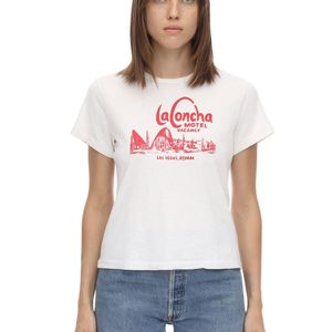 Re/done La Concha Motel コットンtシャツ ホワイト
