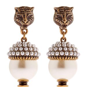 Gucci Imitation Pearl Clip-on Earrings