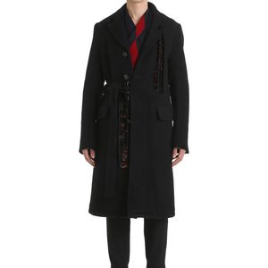 Manteau En Mohair Et Laine Doublée Épaisse Damir Doma pour homme en coloris Noir