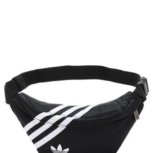 Adidas Originals Black Branded Belt Bag