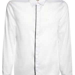 メンズ Armani Exchange コットンポプリンシャツ ホワイト