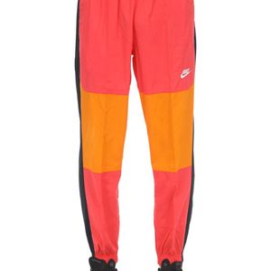 Pantaloni In Techno Tessuto di Nike in Rosso da Uomo