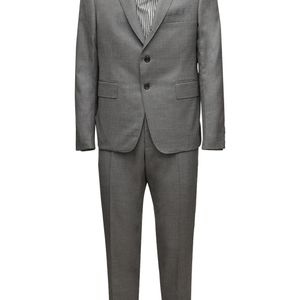 メンズ Thom Browne Skinny Fit ライトウールギャバジンスーツ グレー