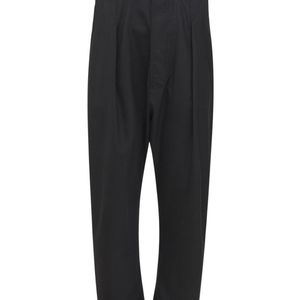 Pantalones De Sarga De Lana Con Corsé Vivienne Westwood de color Negro