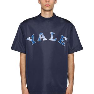 CALVIN KLEIN 205W39NYC T-shirt Mit Yale-druck in Blau für Herren