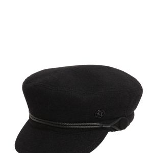 Maison Michel New Abby ウール帽 ブラック