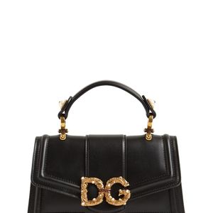 Dolce & Gabbana Dg Amore レザーバッグ ブラック