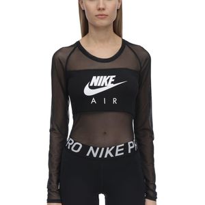 Body "Nsw Air" In Nylon Stretch di Nike in Nero