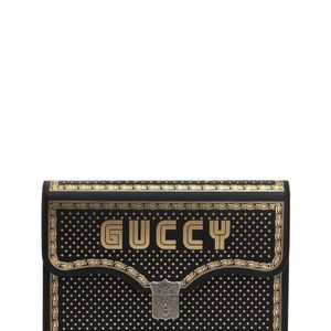 Pochette "Guccy Book" En Cuir Gucci pour homme en coloris Noir