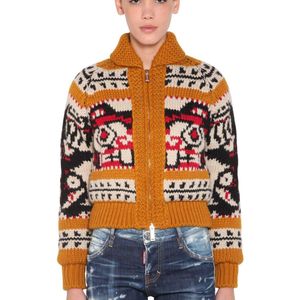 DSquared² Pullover Aus Wolle Und Mohair
