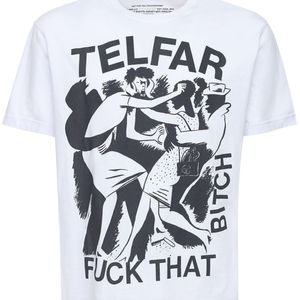 メンズ Telfar コットンtシャツ ホワイト