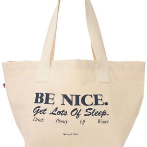 Sporty & Rich Be Nice トートバッグ ブルー