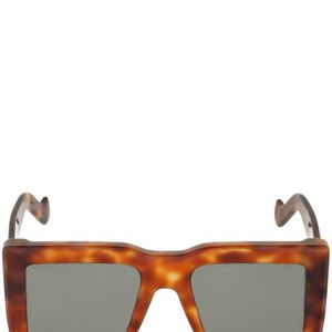 Gafas De Sol De Acetato Cuadrada Loewe de color Marrón