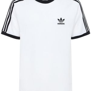 Adidas Originals 3-stripes コットンtシャツ ホワイト