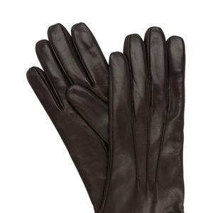 Mario Portolano Brown Leather Gloves for men