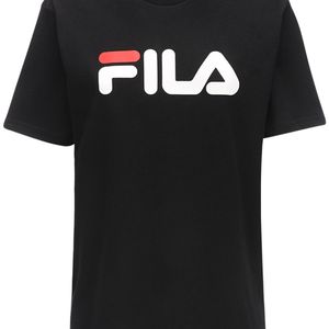 Fila Schwarz T-shirt Aus Baumwolle Mit Logodruck
