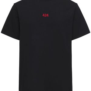 メンズ 424 コットンtシャツ ブラック