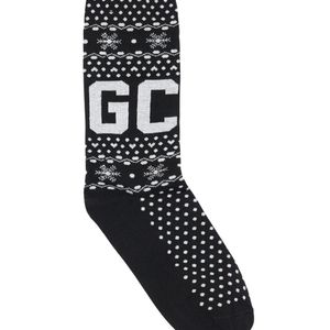 Gcds Sportsocken Aus Baumwollmischung Mit Logo in Schwarz für Herren
