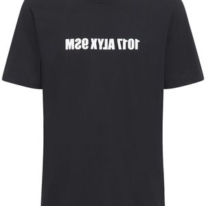 メンズ 1017 ALYX 9SM Mirror コットンジャージーtシャツ ブラック