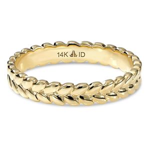 DEVATA Metallic Wheat Ring