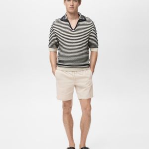 Mango Basic Drawstring Swimsuit for men