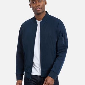 Calvin Klein Blue Memory Flight Bomber Jacket for men