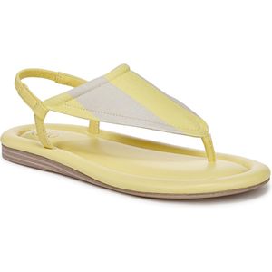 Franco Sarto Metallic Jocelyn Open Toe Thong Slingback Sandals