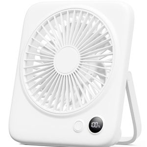 Gnuadz White Portable Camping Fan