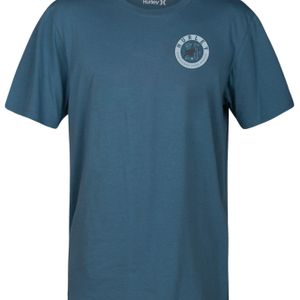 Hurley Blue Prowler Logo-print T-shirt for men