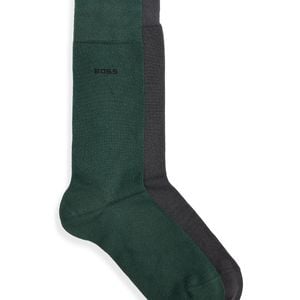 Boss Green Solid Crew Socks for men