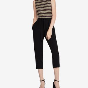 BCBGeneration Black Pull-on Cropped Pants