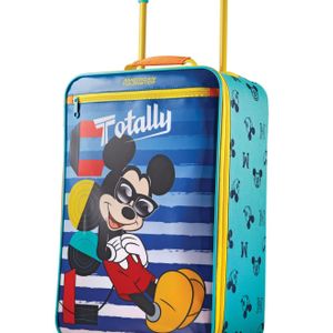 American Tourister Blue Disney Upright 18" Softside Suitcase (kids) for men