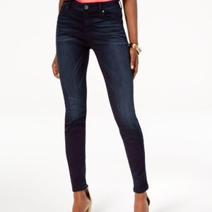 INC International Concepts Blue I.n.c. Curvy-fit Incfinity Stretch Skinny Jeans, Created For Macy's