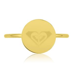 Roxy Waterproof Yellow Triangular Heart Ring