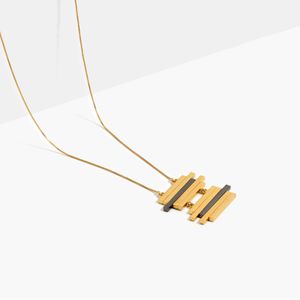 MW Metallic Geostack Necklace