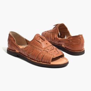 MW Brown Chamulatm Classic Uxmal Huarache Sandals
