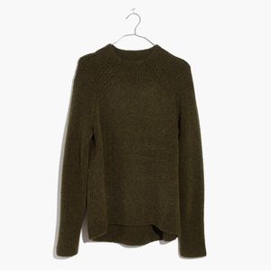 MW Green Northfield Mockneck Sweater