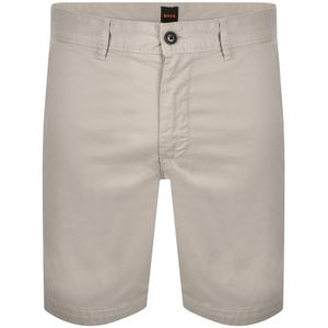 Boss Grey Boss Chino Slim Shorts Open for men