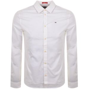 Tommy Hilfiger White Long Sleeved Shirt for men