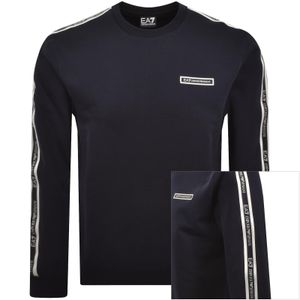EA7 Blue Emporio Armani Sweatshirt for men