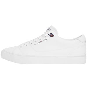 Tommy Hilfiger White Harlem Leather Core Trainer for men