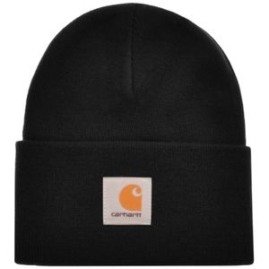 Carhartt ロゴ ビーニー ブラック