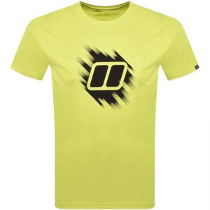 Berghaus Yellow Sketched Blocks T Shirt for men