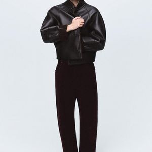 Mango Black Reversible Shearling Jacket