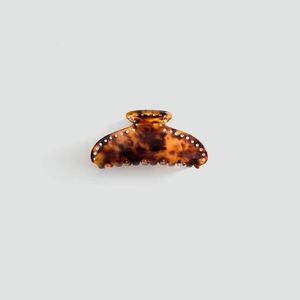 Mango White Rhinestone Hair Clip