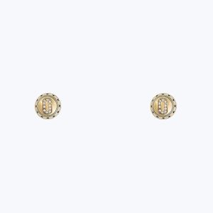 Marc Jacobs Metallic Double Sided Medallion Studs