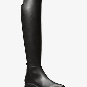 MICHAEL Michael Kors Black Bromley Flat Boots