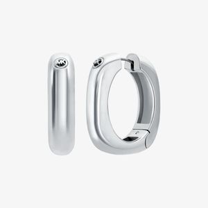 Michael Kors Blue Square Hoop Earrings