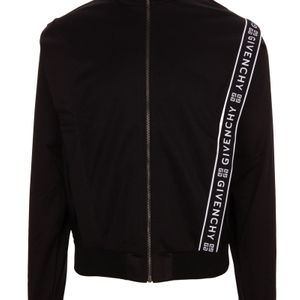 Haut de jogging zippé à jacquard logo Givenchy pour homme en coloris Noir