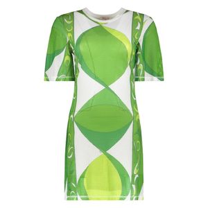 Emilio Pucci Green Short Dresses